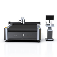 Cortadora Digital CNC de Cama Plana AOL con Plotter de Rueda y Mesa AOL1625