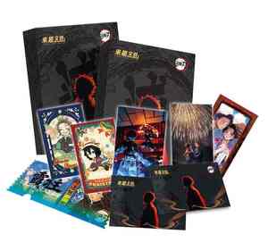 Cartes à collectionner Laiqu Cultural Demonslayered Trading Playing Card <span class=keywords><strong>Kimetsu</strong></span> No Yaiba Shikishi Art Prints, jouets et cadeaux pour enfants - Product Image 1