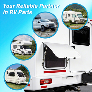 Panneau de protection en aluminium JDA RV avec découpe pour fenêtre, couvercle de remplacement latéral incurvé pour <span class=keywords><strong>camping</strong></span>-<span class=keywords><strong>car</strong></span>, caravane, remorque - Product Image 6