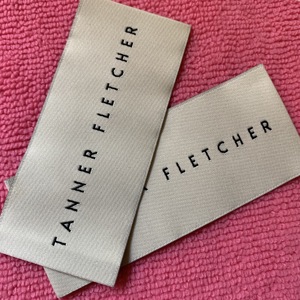 Tùy Chỉnh Mật Độ Cao Dệt Cổ Nhãn, Giá Rẻ End Gấp Dày Chủ Đề Vải May Mặc Nhãn - Product Image 2