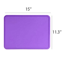 Mantel individual de mesa de silicona resistente al calor sin BPA, mantel plegable para mesa de comedor, Grado Alimenticio, fácil limpieza