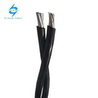 Cable ABC con aislamiento XLPE, cables de alimentación de aluminio trenzado de 2*10 mm2