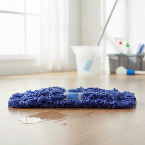 Mopa Acrílica Gizmop de 50 cm con Cabezal Rectangular de Tela, Autoescurrible, Antibacteriana, Reutilizable, Sostenible, Duradera y de Rápida Absorción <10 - Product Image 3