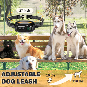 Slimme Hond Schors Kraag Ip67 Waterdichte Anti Blaffen Training Kraag Oplaadbare Slimme Schorskraag Voor Grote Middelgrote Kleine Honden - Product Image 2