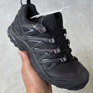 TSB1 <b>Black</b> Mesh Running Shoes Breathable All Seasons Outdoor Sport <b>Sneakers</b> Lightweight Men Women Athletic Footwear - Product Image 1