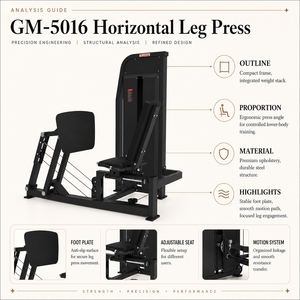 <span class=keywords><strong>Machine</strong></span> de <span class=keywords><strong>presse</strong></span> à jambes assise horizontale à charge par pignon pour entraînement de force, équipement de fitness commercial en acier - Product Image 2