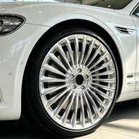 Jantes forgées polies personnalisées à rayons multiples 17 18 19 20 5*112 5*120 5*110 5x5 pour Mercedes S550 W222 Berlines de luxe