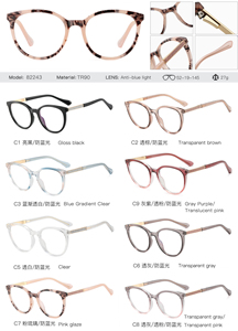 MS 82243 <span class=keywords><strong>2025</strong></span> Vòng Kính mắt thời trang bán chạy nhất Kính Ladies Full Frame chống ánh sáng màu xanh kính phụ nữ ngoài trời phong cách - Product Image 5