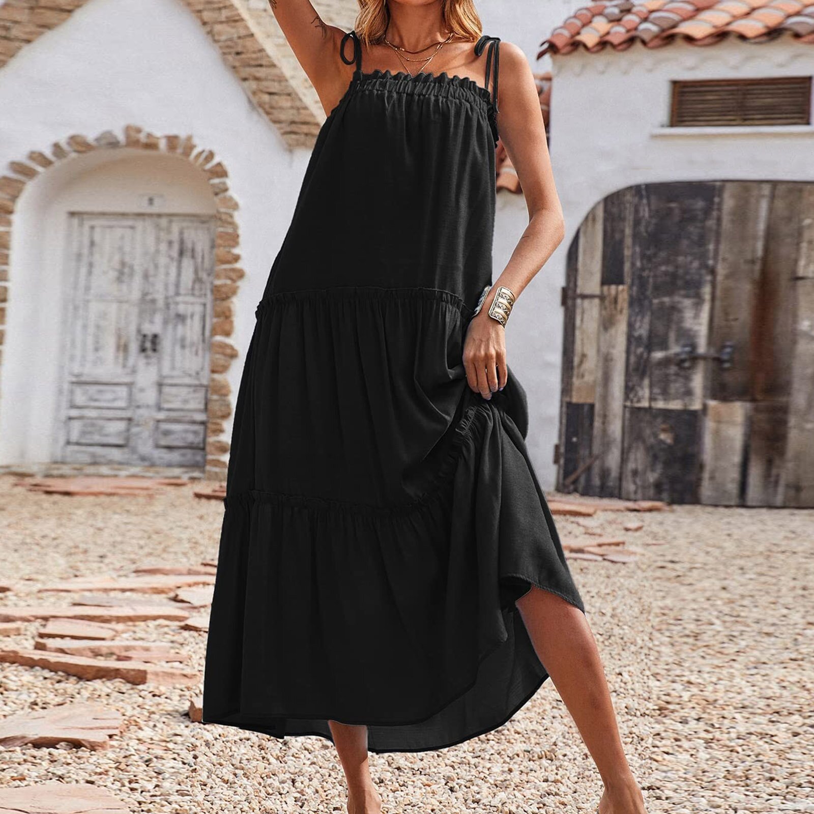 Western Dress for Female Women Maxi Summer Dress 2026 Vestidos Ruched Elegant Casual Dresses| Alibaba.com Western Dress for Female Women Maxi Summer Dress 2026 Vestidos Ruched Elegant Casual Dresses| Alibaba.com