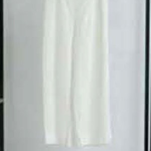 Pantalones Anchos Blancos Casuales para Mujer, Talla Adulto, Corte Regular, Tela Ligera, Conjunto de Ropa Casual de Verano - Product Image 2