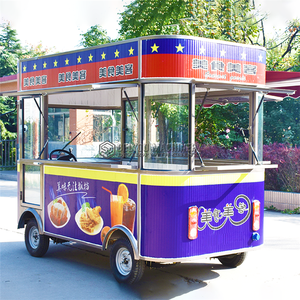 Equipo completo <span class=keywords><strong>coche</strong></span> alimentos cocina de restaurante de maíz dulce de leche Barra de jugo helado <span class=keywords><strong>comprar</strong></span> camión de comida - Product Image 4