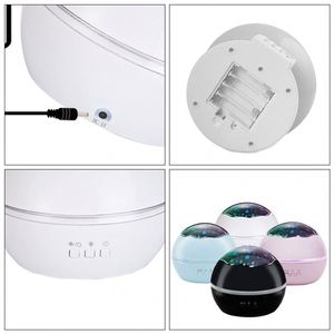 Custom <b>Star</b> Sky Projector Night Light <b>LED</b> Kids Spherical Starry Rotating Lamp With Logo - Product Image 3