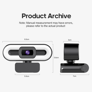 Cámara Web 2K para Automóvil, 1080P 2K 4K OEM/ODM, Cámara Web USB 2K con Micrófono, 2 A8 500W, 1 Luz 2K en Stock - Product Image 2