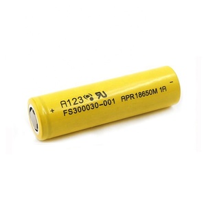 USA <span class=keywords><strong>A123</strong></span> hệ thống 18650 <span class=keywords><strong>Lithium</strong></span> Ion di động apr18650m1a LiFePO4 3.3V 1100mAh 30A cho công cụ điện RC máy bay - Product Image 6