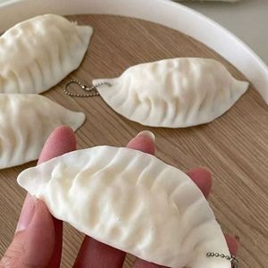 5.5CM Simulation Food Dumpling <b>Squishy</b> Toy Rising Rising Kawaii Steamed Bun Squeeze Toys TPR Material Stress Relieving Toys - Product Image 3