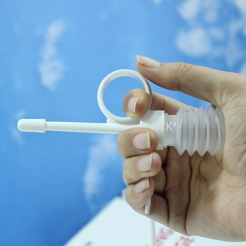 Botella de ducha vaginal de plástico de 10 ml: estéril y duradera