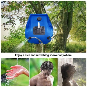 Sac de <span class=keywords><strong>douche</strong></span> pliable <span class=keywords><strong>20L</strong></span> pour camping, sacs de stockage d'eau <span class=keywords><strong>à</strong></span> énergie <span class=keywords><strong>solaire</strong></span>, sacs de <span class=keywords><strong>douche</strong></span> pour camping en plein air, randonnée, voyage, bain - Product Image 5