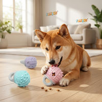Jouet à mâcher pour animaux de compagnie en TPR durable, nouveau design en forme de kettlebell, distributeur de friandises à alimentation lente, jouets pour chiens, vente en gros du fabricant Famipet