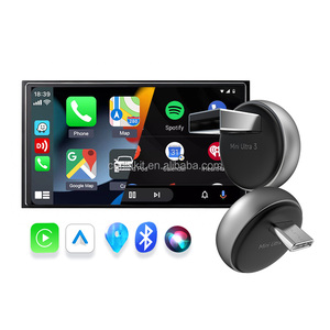 Đa phương tiện carlink 2air ultra3 Carplay Bộ chuyển đổi không dây ai hộp Carla Kit <span class=keywords><strong>Android</strong></span> Auto sem fio xe chơi mô-đun đài phát thanh cho Apple - Product Image 1
