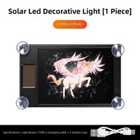 Nouvelle lumière LED dynamique œil de démon triangulaire pour fenêtre de voiture à énergie solaire, best-seller transfrontalier AliExpress pour OLIVER