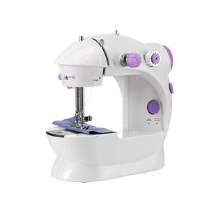 Máquina DE COSER Overlock para el hogar, Serge de 4 hilos, características automáticas, Manual, ropa para el hogar, tela, incluye máquinas de coser con Motor - Product Image 4