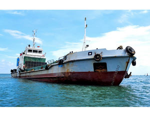 ถังเหล็ก650m ลูกบาศก์เมตรสำหรับขุดลอกออกทางวิศวกรรมเรือขนส่งโคลน - Product Image 1