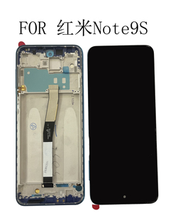 Chất lượng ban đầu Hiển thị màn hình cảm ứng cho Redmi Note 9S & 9pro 4G <span class=keywords><strong>LCD</strong></span> với khung - Product Image 5