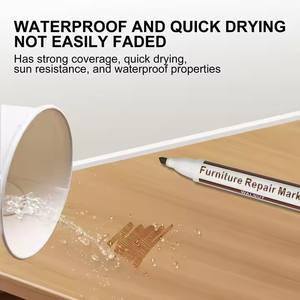 Kit riparazione <span class=keywords><strong>mobili</strong></span> legno marker Set pennarelli cera bastoni con temperino <span class=keywords><strong>mobili</strong></span> riparazione penna per macchie pavimenti pavimenti tavoli - Product Image 3