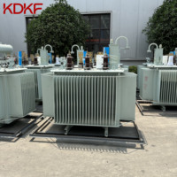 Transformateur abaisseur immergé dans l'huile S11 de 33 kV à 415 V, 500 kVA-2500 kVA, pour sous-station minière diesel, 100 % cuivre