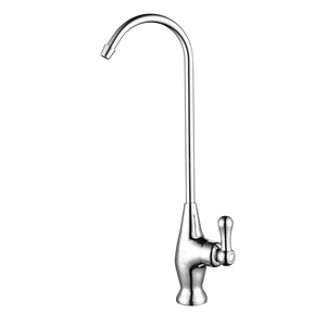 Rubinetto da <span class=keywords><strong>Cucina</strong></span> HIDEEP Moderno Monocomando Monoforo in Ottone con Finitura Cromata, Montaggio su Piano, <span class=keywords><strong>per</strong></span> Acqua Potabile - Product Image 6
