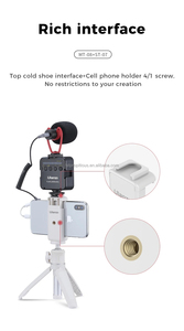 Stokları ULANZI MT-08 Mini <span class=keywords><strong>Tripod</strong></span> Monopod dağı kolu kavrama Sony Nikon Canon <span class=keywords><strong>DSLR</strong></span> kamera telefonu için Vlog <span class=keywords><strong>Tripod</strong></span> DJI OSMO eylem - Product Image 5