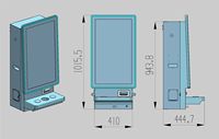 Nouvelle arrivée 32 pouces écran tactile Bar Tops Table Game Machine Arcade Armoires avec Fusion Games Numéro de modèle Fire Link