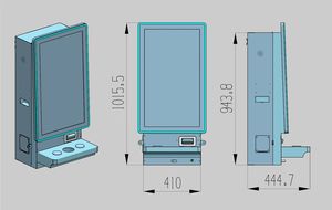 Mới đến 32-inch màn hình cảm ứng Bar Tops bảng trò chơi máy <span class=keywords><strong>Arcade</strong></span> tủ với Fusion trò chơi mô hình số lửa liên kết - Product Image 4