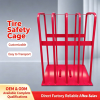 Dispositif de sécurité pour pneus AUTO : Cage de sécurité pour pneus, flexible, anti-explosion, démontable, emballage souple