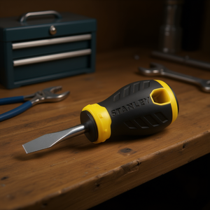 Stanley <b>Screwdriver</b> Flat Blade 6mm Standard Size <b>Precision</b> Tool - Product Image 3