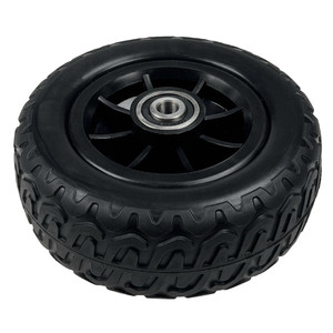 ล้อโฟม PU ขนาด 7 นิ้ว 7x2.75 แรงเสียดทานสูง สำหรับเครื่องตัดหญ้า ใช้งานหนัก ทำงานเงียบ - Product Image 2