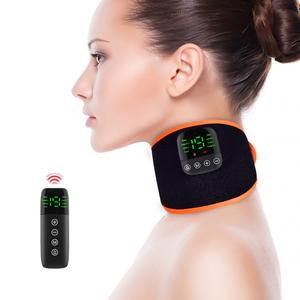 Masajeador Eléctrico de Pulso para Muñeca, Brazo, Mano, Pie, Cinturón de Masaje con Control Remoto, Calentamiento, Microcorriente, EMS, Masajeador de Cuello - Product Image 1