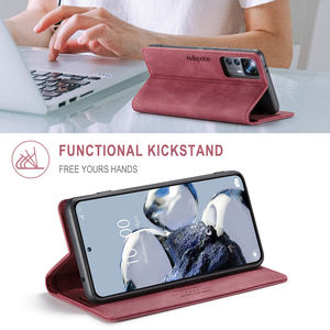 Para <span class=keywords><strong>Xiaomi</strong></span> Mi11 Mi12 Mi 11 12 Lite <span class=keywords><strong>11T</strong></span> 12T <span class=keywords><strong>Pro</strong></span> 12X 11 cubierta <span class=keywords><strong>Original</strong></span> Autspace A01 Retro cuero Flip <span class=keywords><strong>funda</strong></span> de teléfono a prueba de golpes - Product Image 3