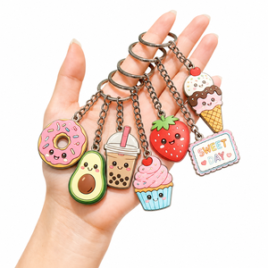 Premium Eco-friendly PVC Key Tags with Ball Chain for <b>Anime</b> Merchandise Giveaways - Product Image 1