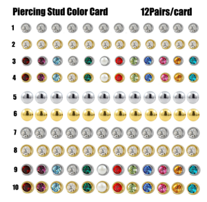 डिस्पोजेबल कान भेदी बंदूक किट घर के लिए सुरक्षित दर्द रहित स्वच्छ उपकरण या वयस्कों और बच्चों के लिए उपयुक्त - Product Image 3