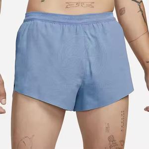 Wholesale New Style Custom Logo Lightweight 4 Way Stretch <b>Men</b> Gym Hole <b>Shorts</b> Breathable Quick Dry Pocket <b>Runner</b> Marathon <b>Shorts</b> - Product Image 4