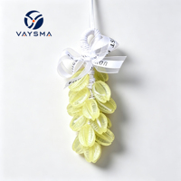 Savon en forme de fruit d'étoile sur corde, barre artisanale, décoration de bain, cadeaux parfumés pour fêtes |   Savon artisanal en forme de fruits suspendus - 22 pièces