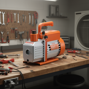 Bomba de vacío de paletas rotativas de una etapa Vevor 5 Cfm para sistemas HVAC - Product Image 2