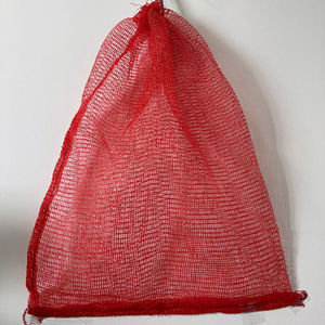 Bolsas de Malla de HDPE Verde Oliva Ecológicas de Alta Calidad con Cierre de Cordón, Moldeadas por Soplado, Tamaños Personalizados para Compras - Product Image 1