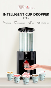 Dispensador de Vasos Eléctrico Totalmente Automatizado BTB con Potencia de 6W y Capacidad de 250-420ml para Restaurantes, Escuelas, Bibliotecas y Uso Comercial - Product Image 2