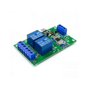 Módulo de Relé de 2 Canales con Bluetooth ZL-RC02 para Control Remoto Inalámbrico de Teléfono Móvil, Módulo de Apertura de Puerta con Bluetooth - Product Image 1