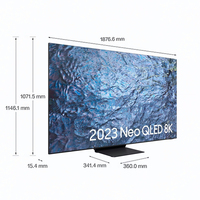 Fabricant en Chine, téléviseur à grand écran Android 43 50 Samsuny Smart TV 8k, télévision QLED Hisense 100 55 65 85 75 pouces Smart TV