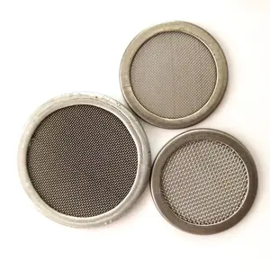Piringan Filter Jaring Belanda/Ss Dutch Wire Mesh Filter Disc/Diska Logam Bulat Kecil
