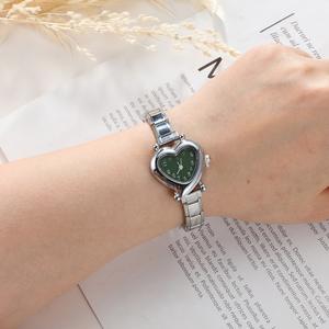 新しいファッションメンズレディースステンレススチールゴールデンラウンドシンプルな腕時計ブレスレットバングル友人妻誕生日プレゼントDIYジュエリーギフト - Product Image 3