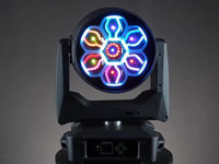 Lumière de scène mobile Aura IP LED 7x60W RGBW Magic Bee Eye, contrôle DMX512, CRI 90, 20CH 16 bits pour DJ/Disco/Discothèque/Scène de concert